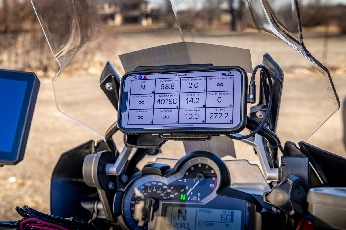 WunderLINQ X phone and tablet controller for BMW Motorcycles